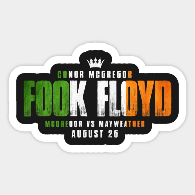 FOOK FLOYD - CONOR MCGREGOR Sticker by Panamerum